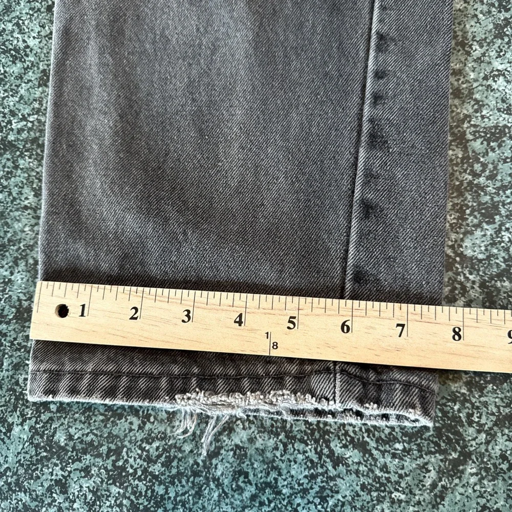 Levis‎ 550 Red Tab Relaxed Fit 32x30 Black Great Fade Made In USA Y2K